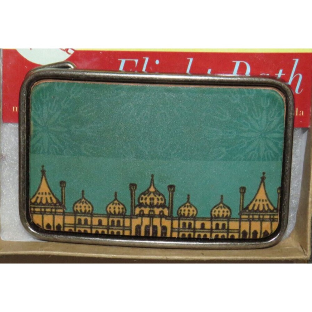 Flight Path The Taj Mahal Belt Buckle